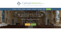 Desktop Screenshot of catholicwebsite.com